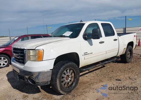 2007 GMC Sierra 2500Hd Sle2 из США, поврежденный, VIN 1GTHK23617F522751